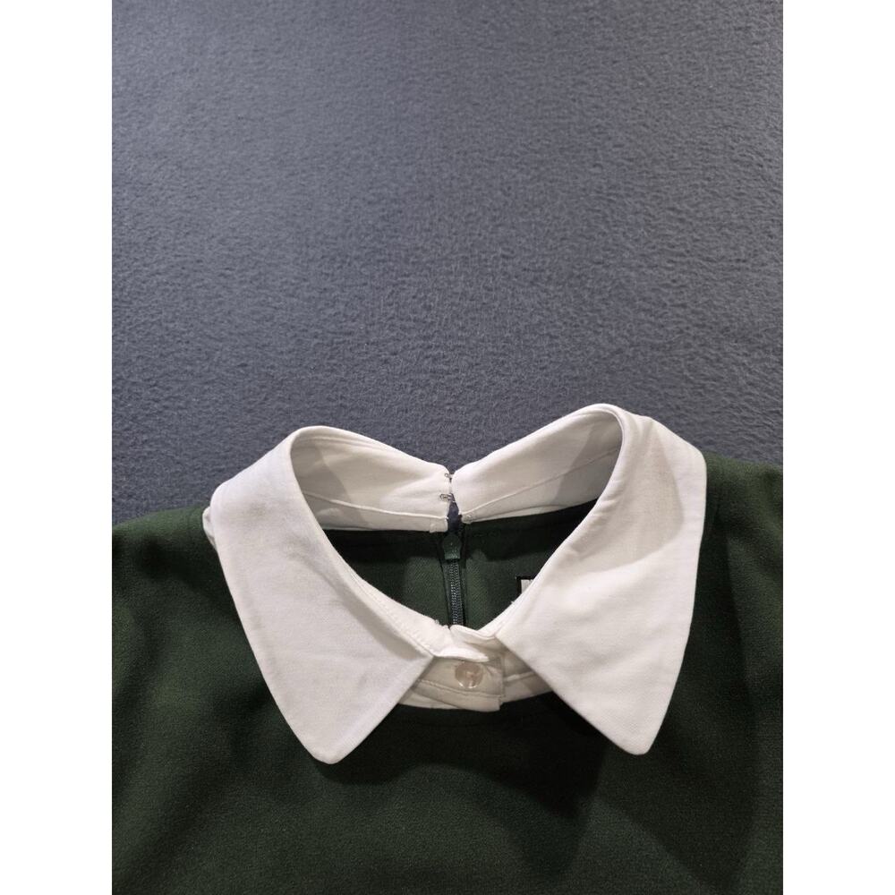 Tuckernuck Dakotah Legenlook Collar Dress in English Ivy Green sz XXL A010303 - Picture 5 of 10